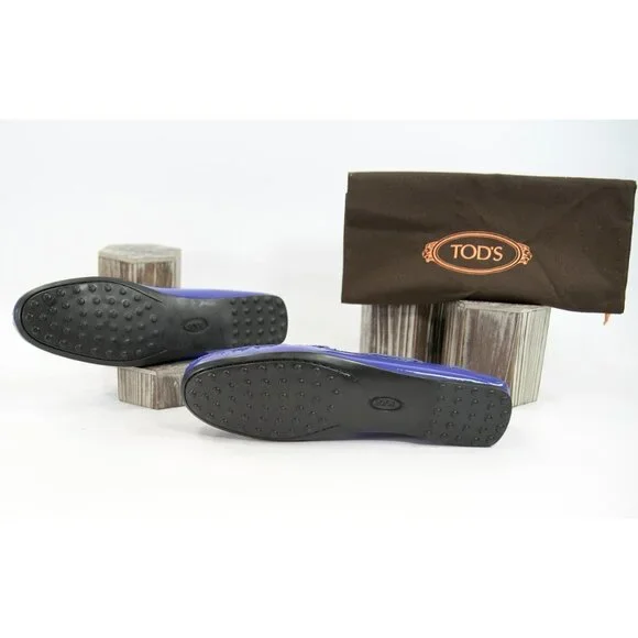 Tod's Gomma Lu Laccetto Patent Leather Moccasins - Picture 6 of 9